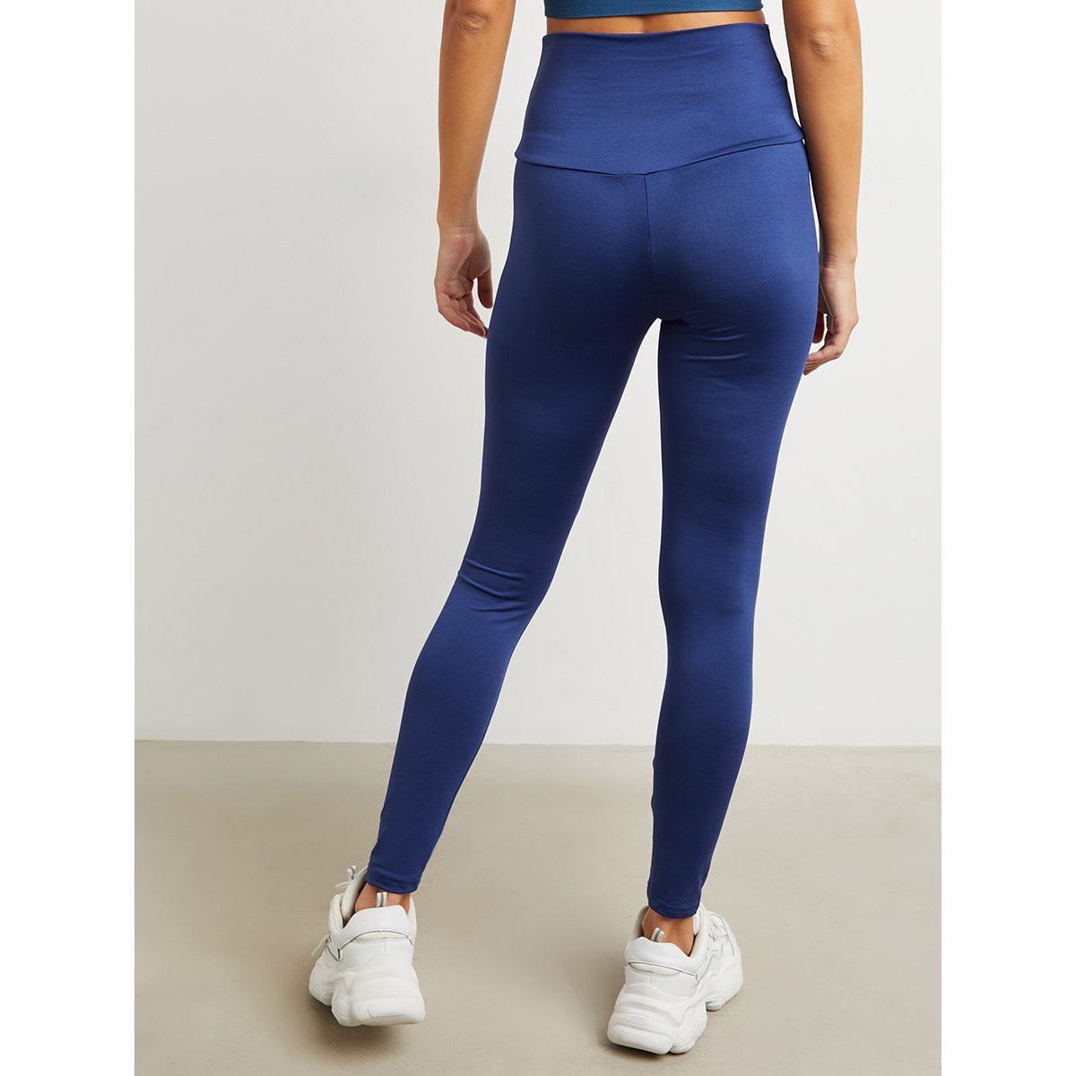 ليقنز سادة بخصر مطاطي من ستايلي-women-clothing-leggings-image-4