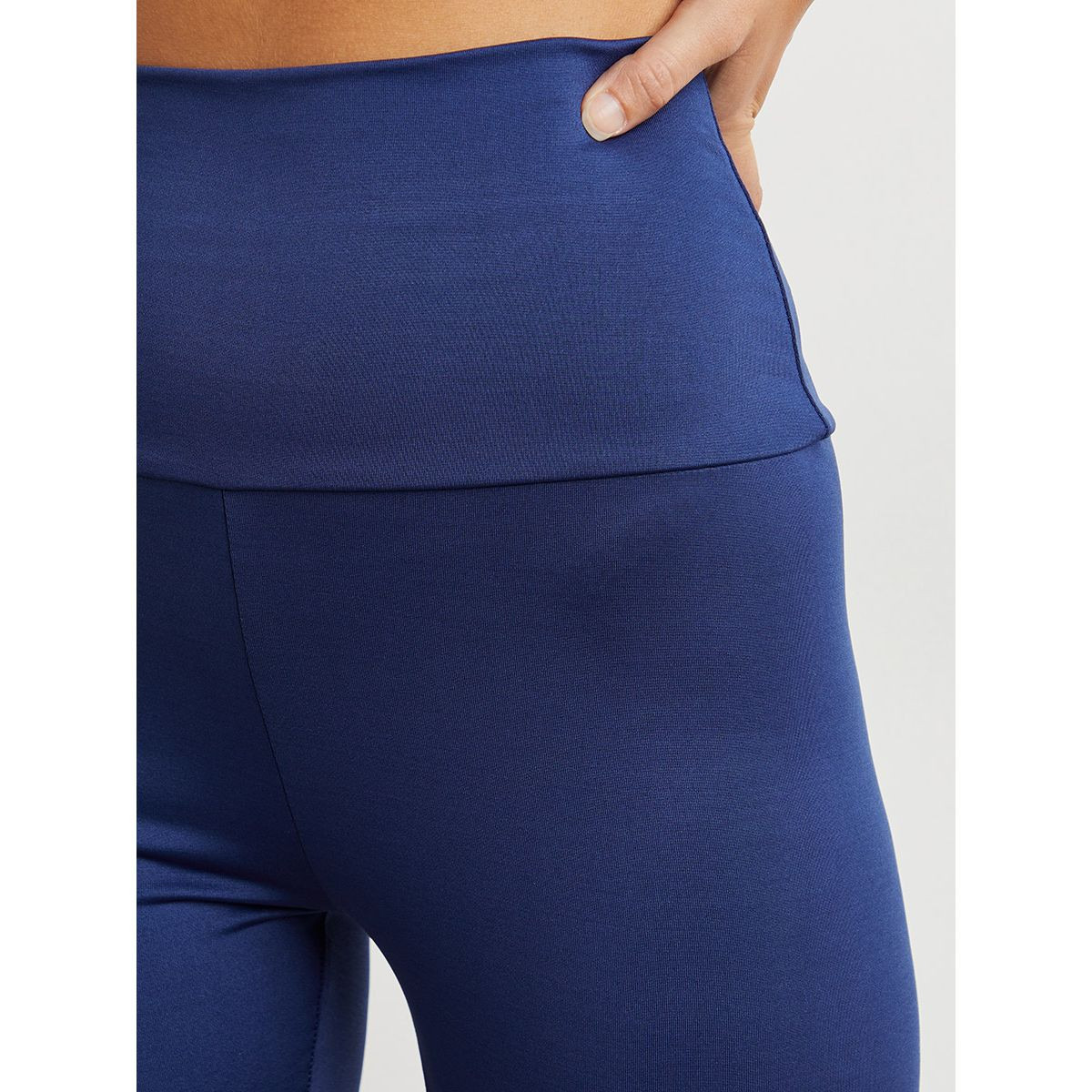 ليقنز سادة بخصر مطاطي من ستايلي-women-clothing-leggings-image-6