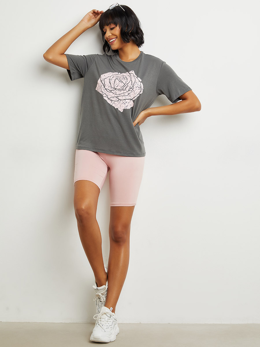Styli Rose Graphic Print Boxy T-shirt-women-clothing-tshirts-image-2