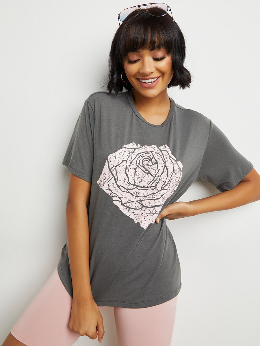 Styli Rose Graphic Print Boxy T-shirt-women-clothing-tshirts-image-5