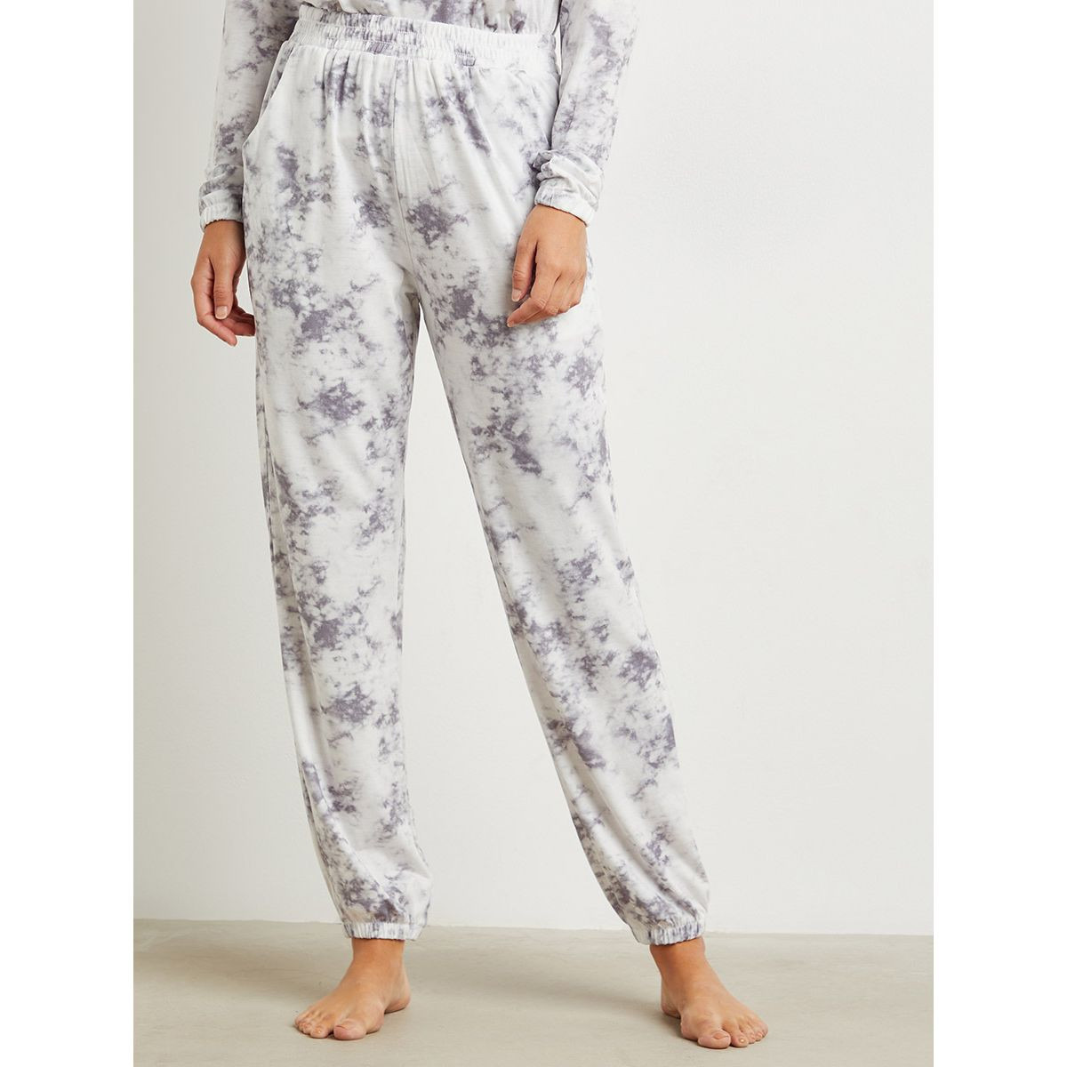 Styli Tie and Dye Hooded Top and Jogger Set-women-clothing-nightwear-pyjamas-longsets-image-4