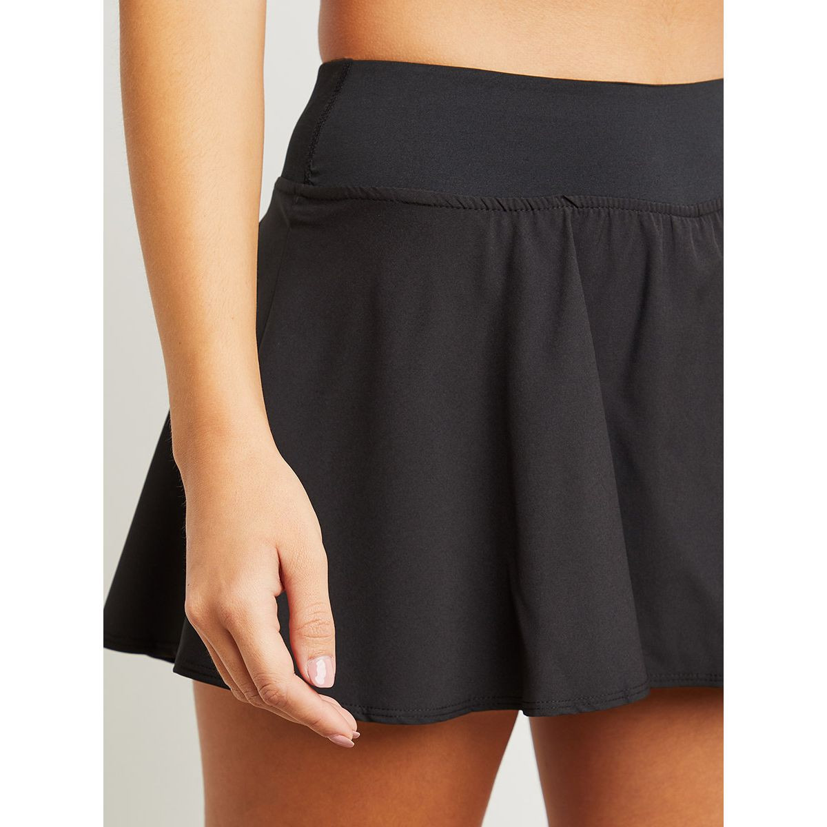 تنورة تينس بخصر مطاطي من ستايلي-sports-women-clothing-athleticskirtsandshorts-image-4