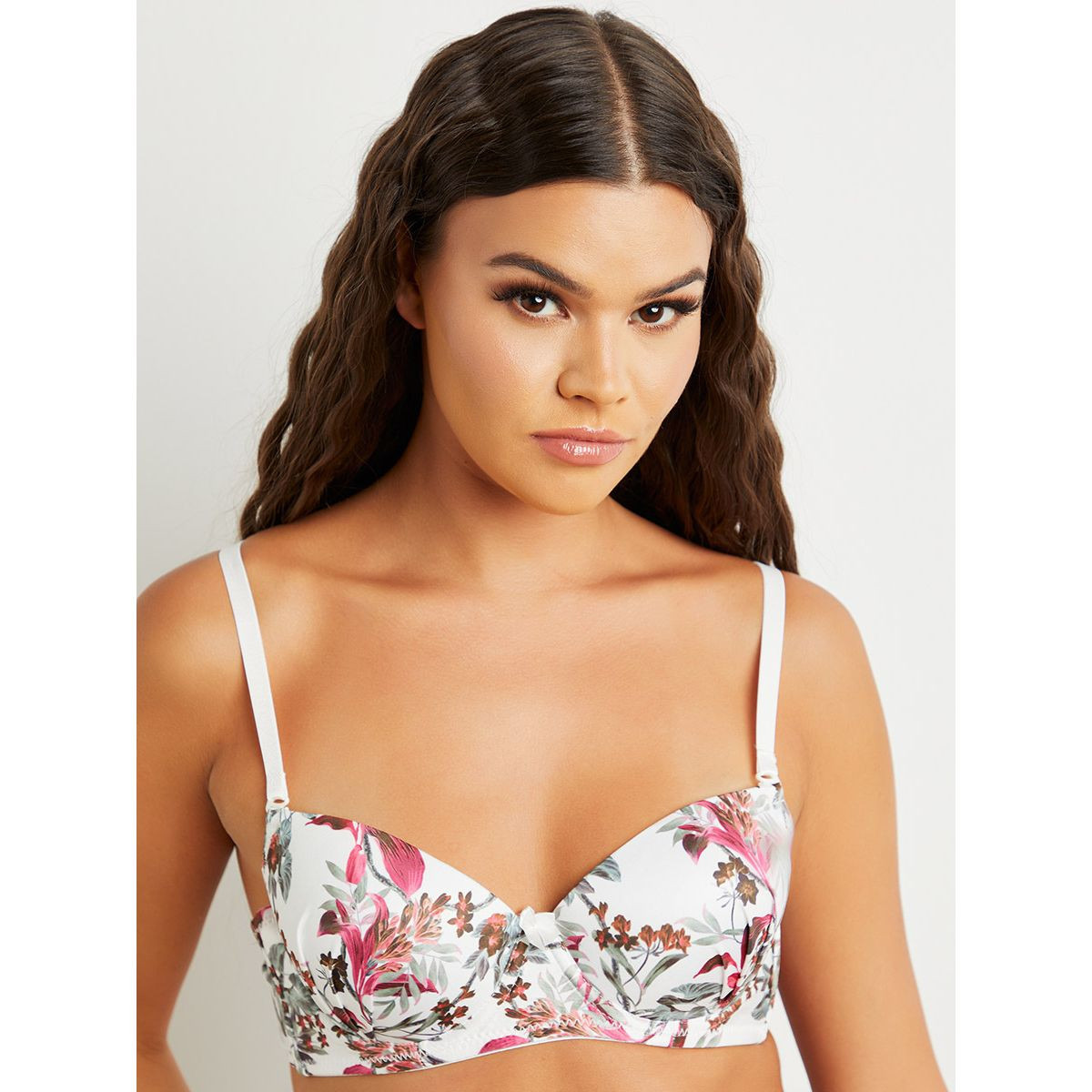 مجموعة من صدرية مطبوعة وبيكيني من ستايلي-women-clothing-lingerie-lingeriesets-image-3