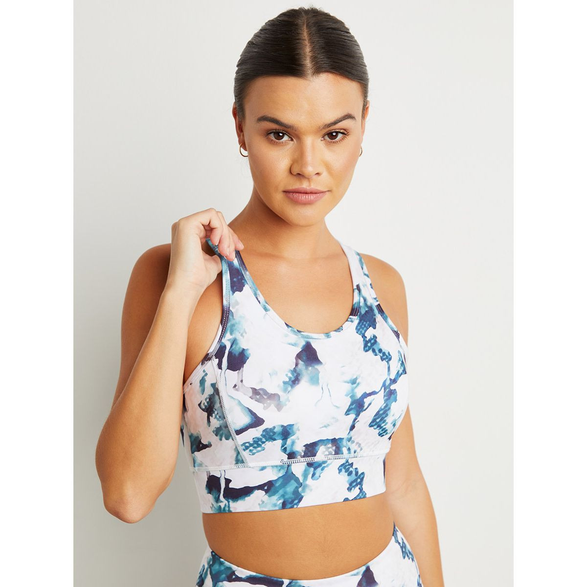 مجموعة من صدرية مطبوعة وليقنز من ستايلي-sports-women-clothing-trackpantsandtracksuits-image-2