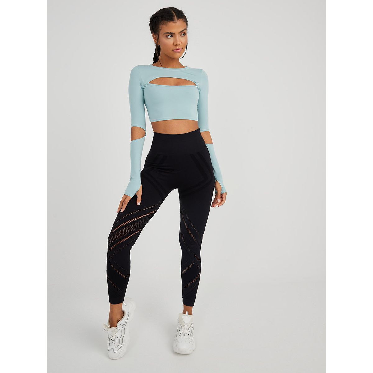 بلوزة رياضية كت أوت من ستايلي-women-clothing-sportswearandactivewear-tshirtsandvests-image-2
