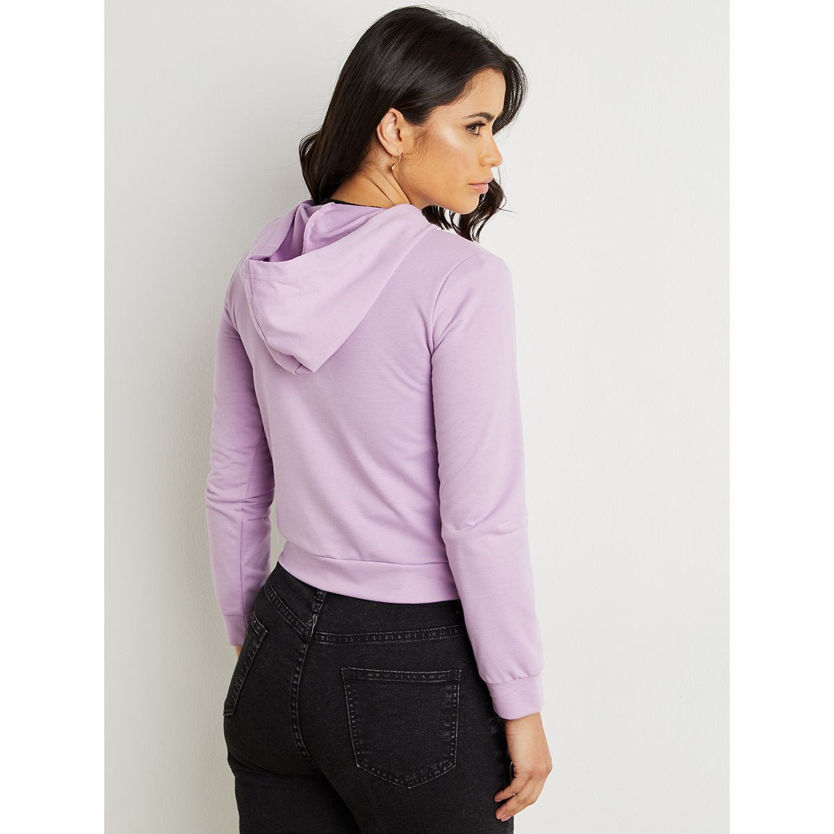 هودي بسحّاب وأكمام طويلة من ستايلي-women-winterwear-hoodiesandsweatshirts-hoodies-image-5