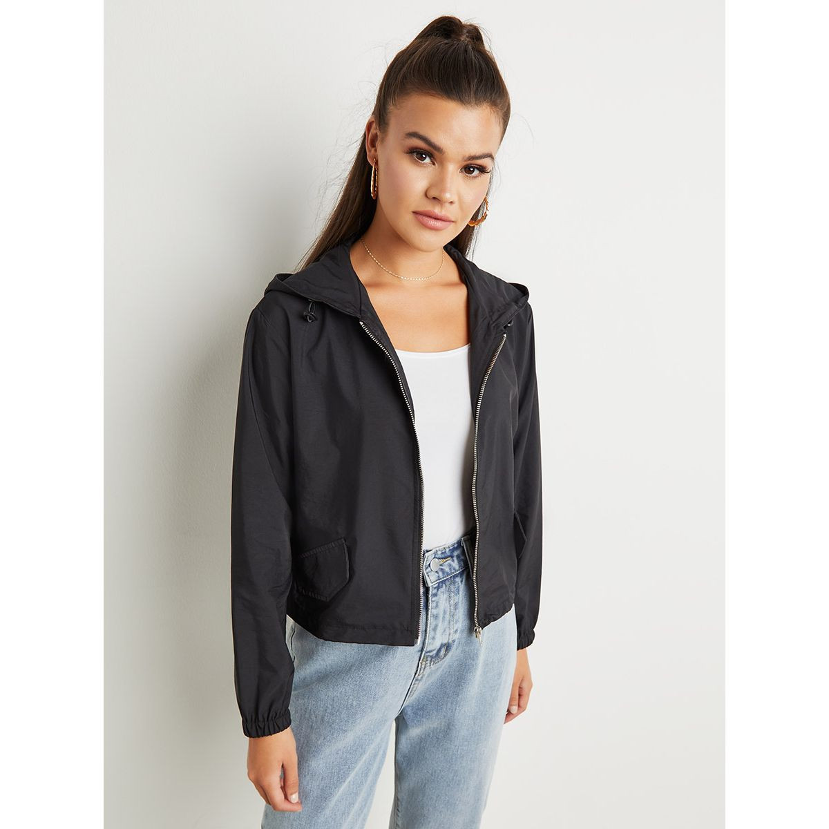 جاكيت قصير بغطاء راس (هودي) من ستايلي-women-clothing-coatsandjackets-jackets-image-1