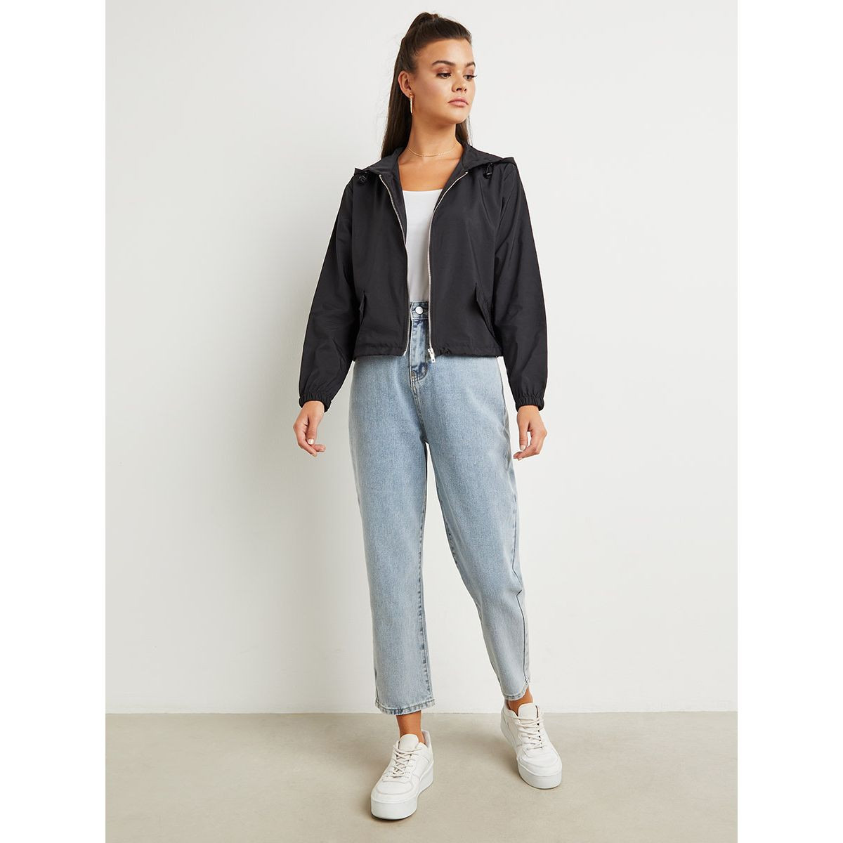 جاكيت قصير بغطاء راس (هودي) من ستايلي-women-clothing-coatsandjackets-jackets-image-2