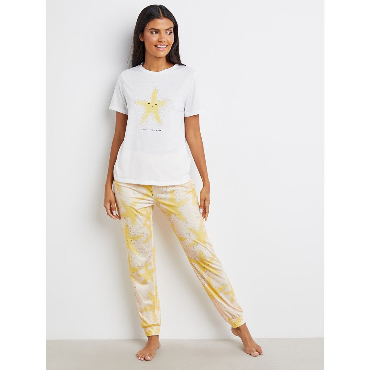 طقم بيجاما من ستايلي-women-clothing-nightwear-pyjamas-longsets-image-2