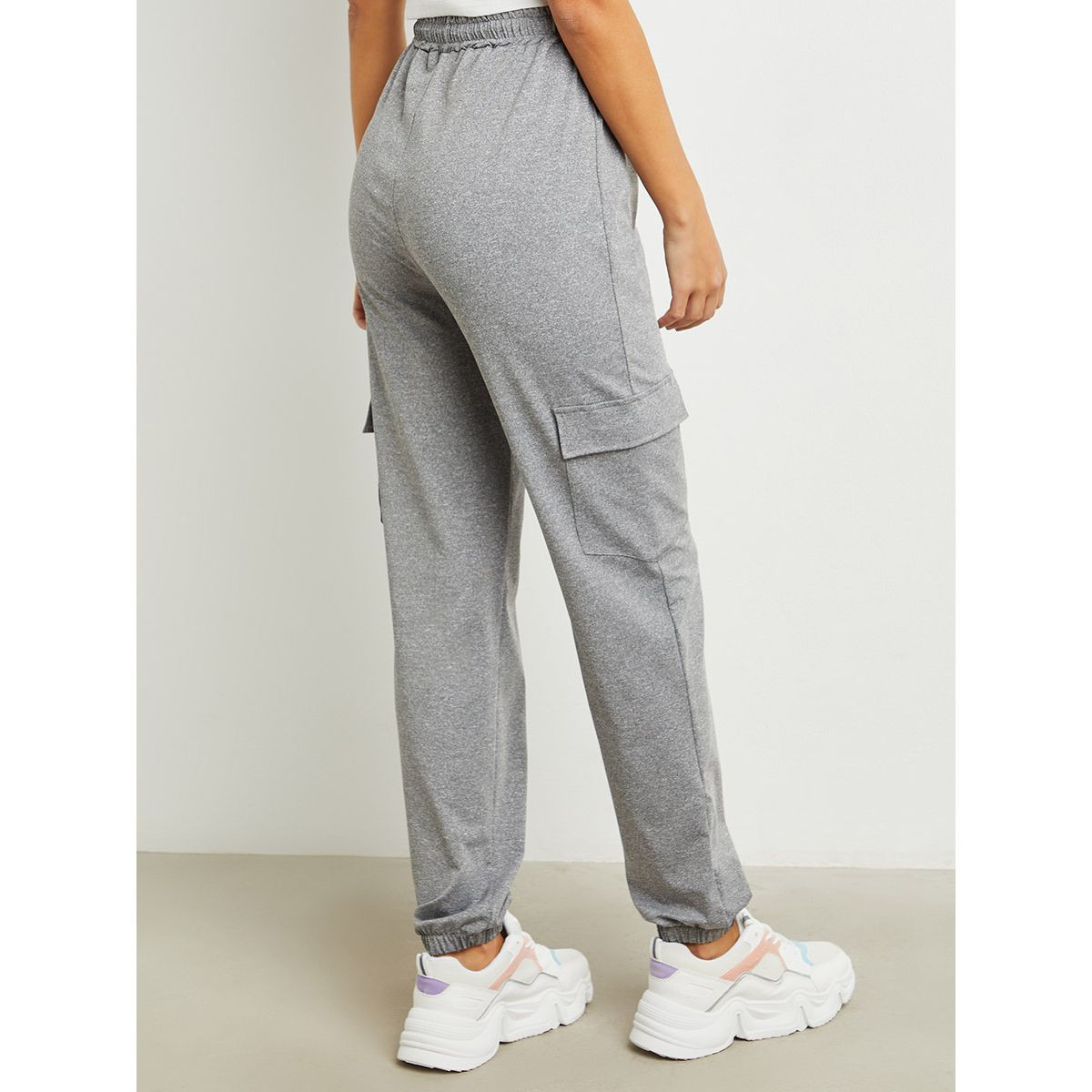 بنطلون بقصة ضيقة وجيوب من ستايلي-women-clothing-bottoms-joggers-image-4