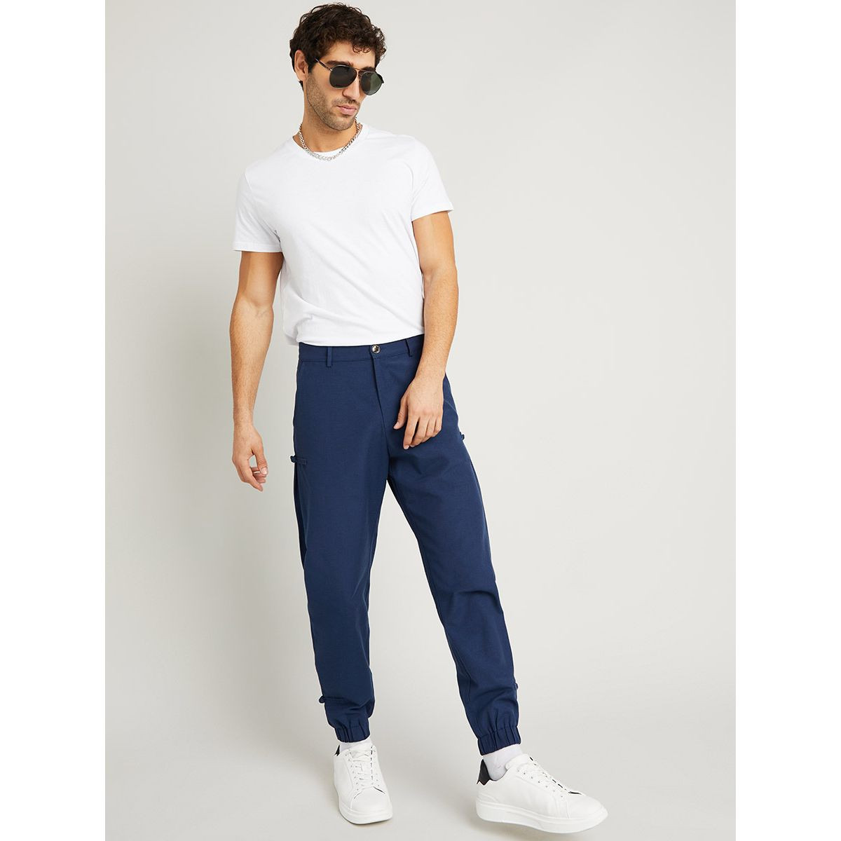 بنطال ساده بازرار وأساور من ستايلي-men-clothing-bottoms-trousersandchinos-trousers-image-2