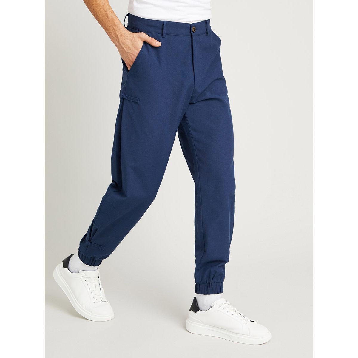 بنطال ساده بازرار وأساور من ستايلي-men-clothing-bottoms-trousersandchinos-trousers-image-3