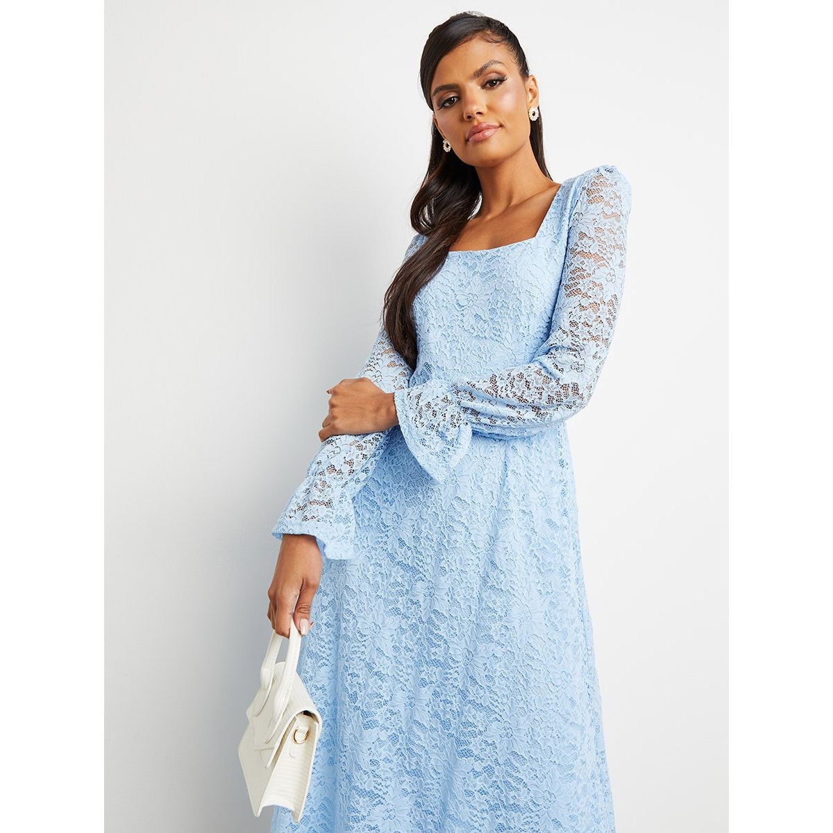 فستان طويل بحافة واسعة من ستايلي-women-clothing-dresses-image-3