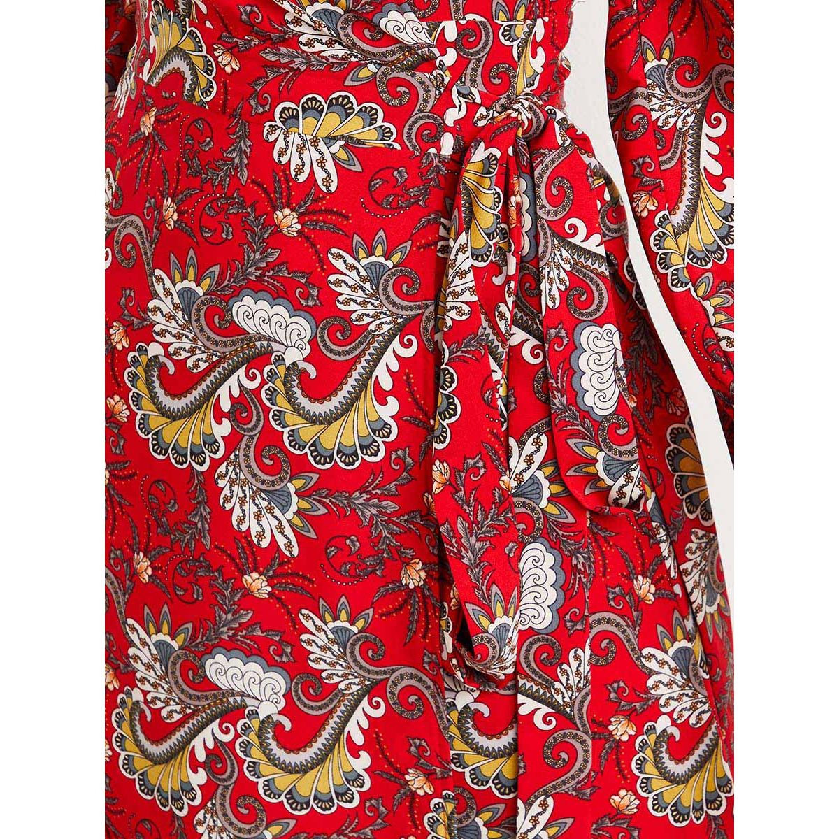 فستان طويل بنمط لف من ستايلي-women-clothing-dresses-image-4