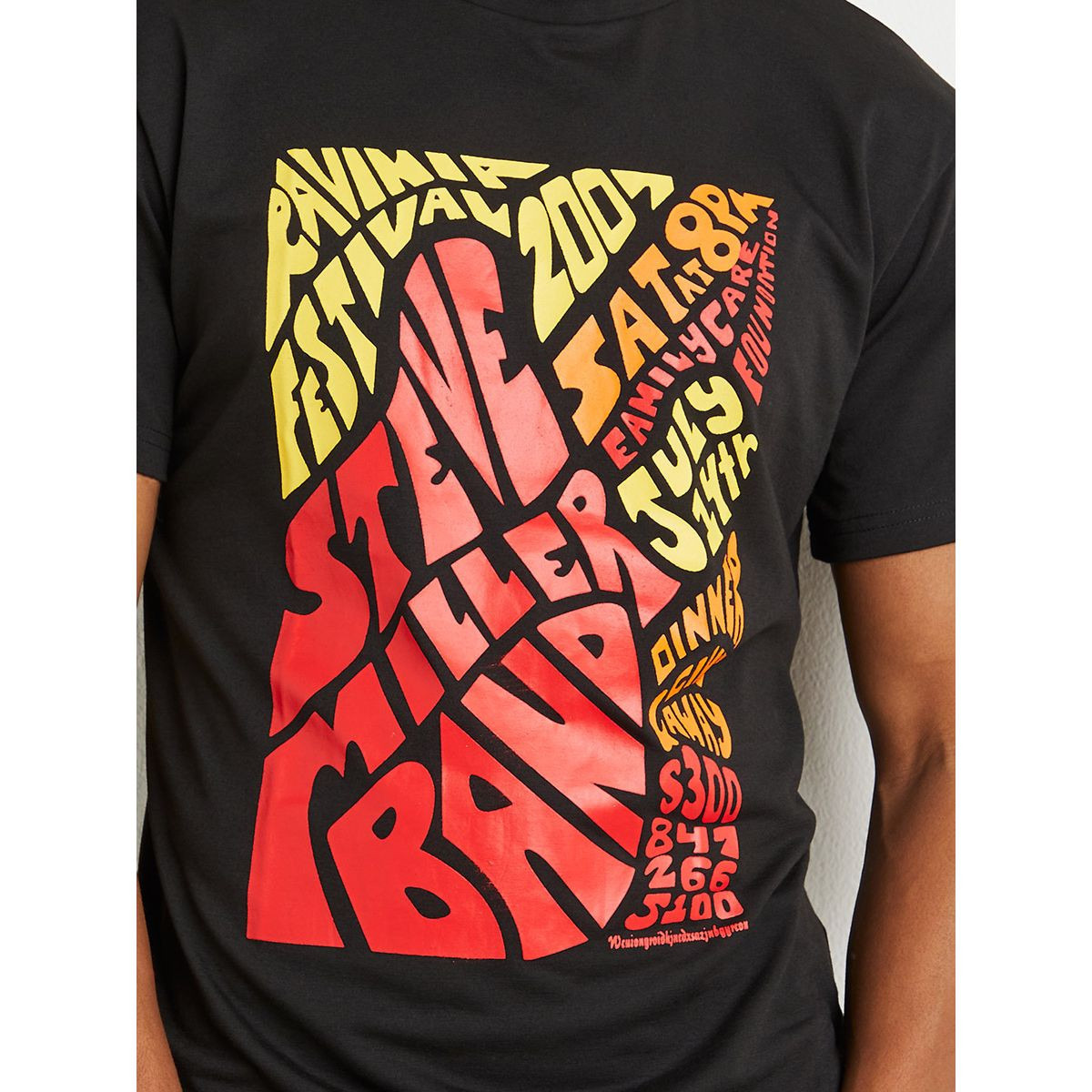Styli Ravina Festive Slogan Print Slim Fit T-Shirt-men-clothing-tshirtsandpolos-tshirts-image-3