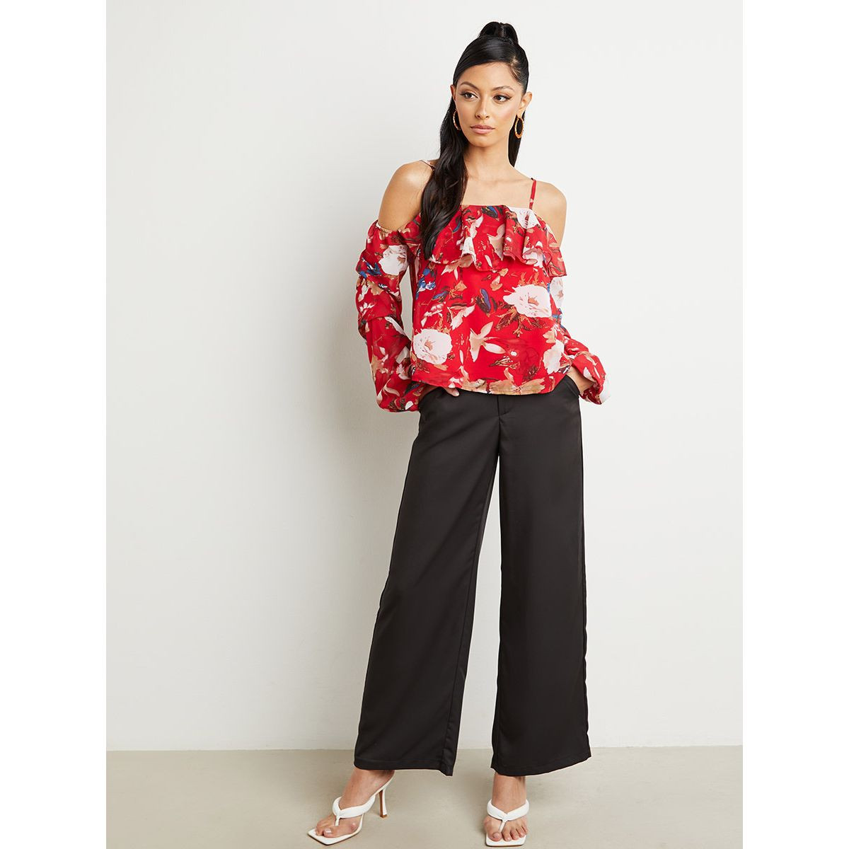 بلوزة بطبعات ازهار من ستايلي-women-clothing-shirtsandblouses-blouses-image-2