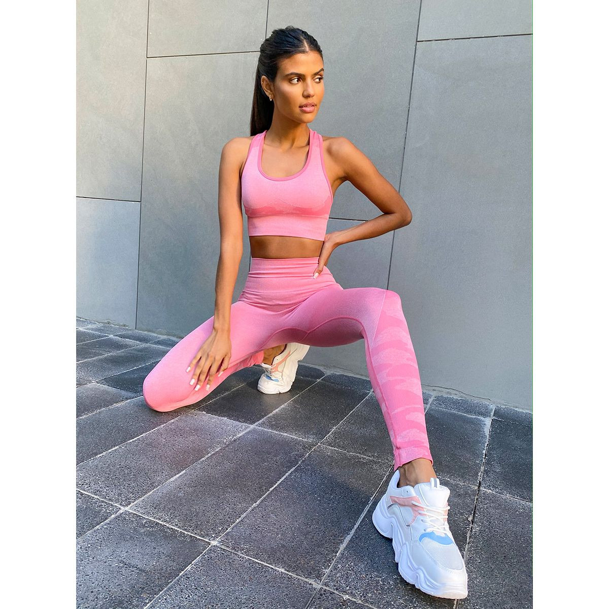 Styli Placement Tonal Camo Sports Bra and Leggings Active Set-women-clothing-sportswearandactivewear-trackpantsandtracksuits-image-1