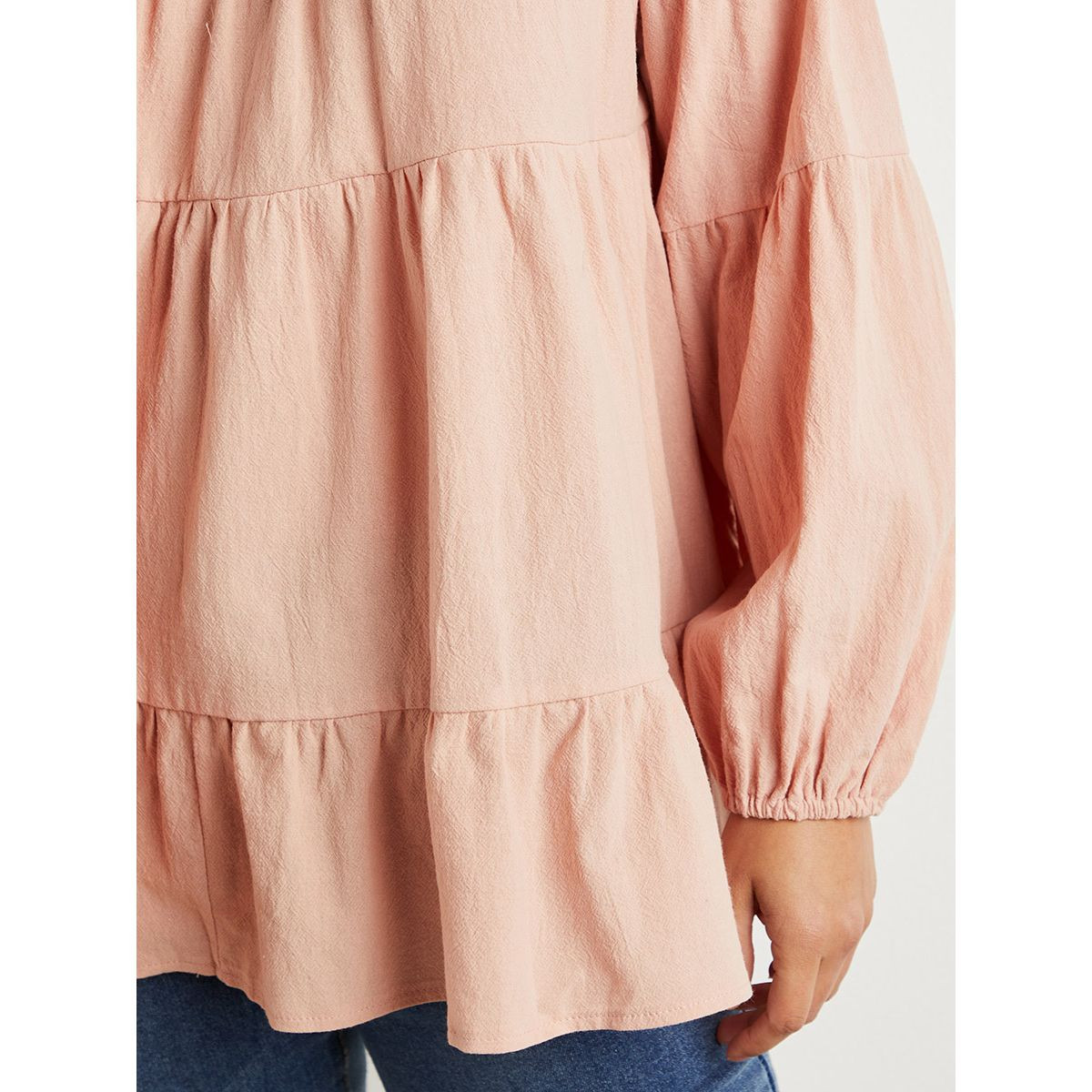 بلوزة قصيرة بقصة واسعة من ستايلي-women-clothing-shirtsandblouses-blouses-image-4