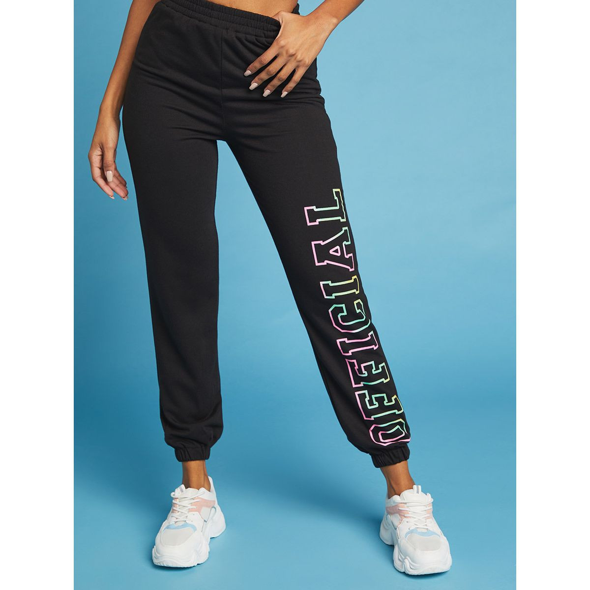 بنطال جوغر بطبعة كتابة من ستايلي-women-clothing-bottoms-trousers-image-2
