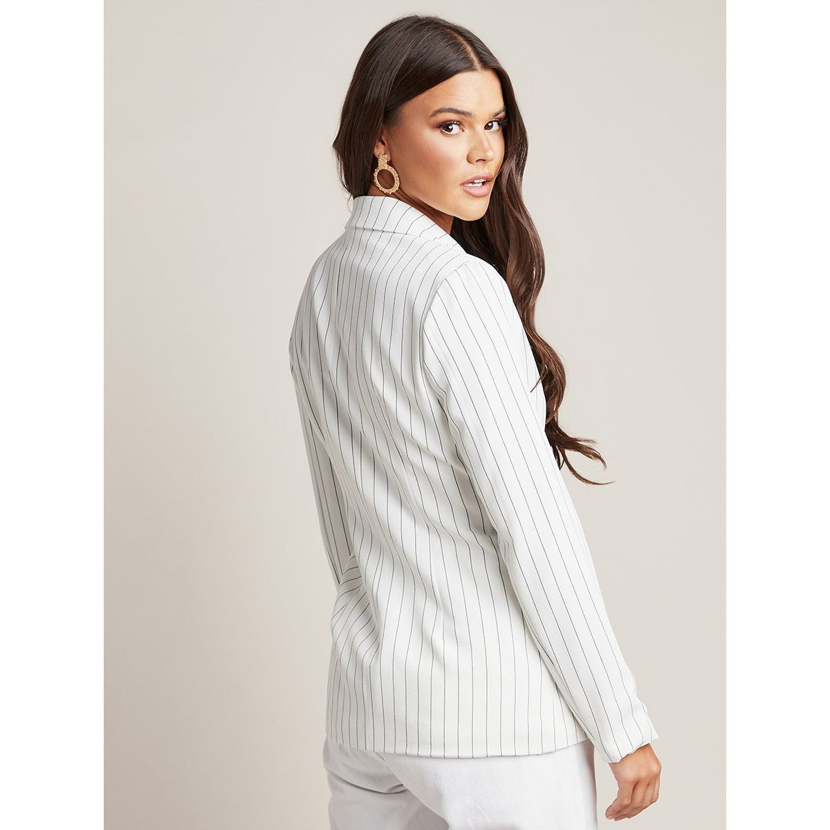 بليزر بطبعات خطوط من ستايلي-women-clothing-coatsandjackets-blazers-image-4