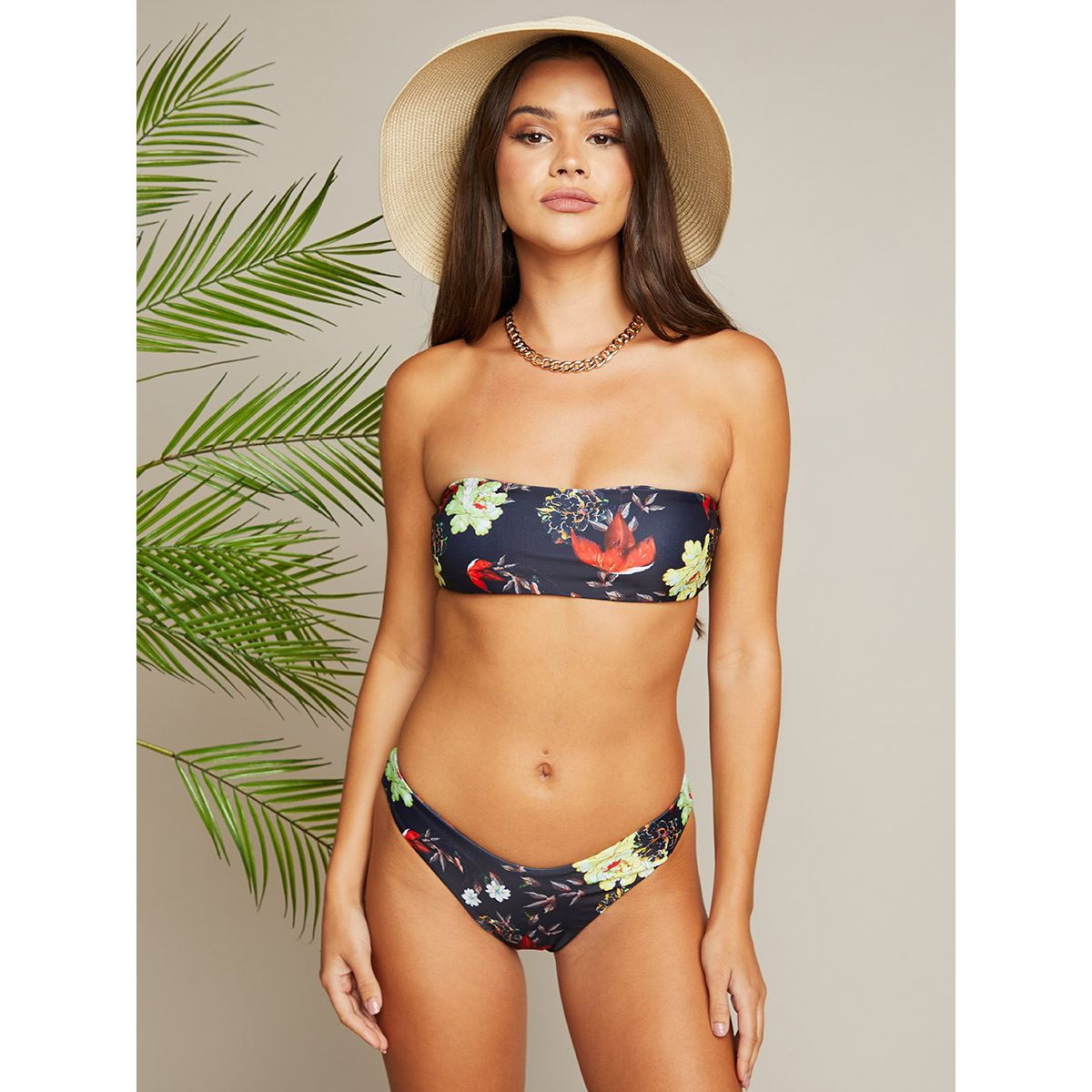 طقم بيكيني (صدرية + سروال) من ستايلي-women-clothing-swimandbeach-swimsuits-image-1