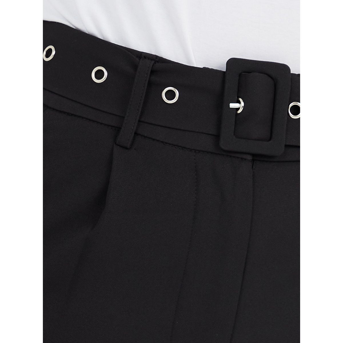 Styli Tailored Trouser with Self Belt and Button Hem Detail-women-clothing-bottoms-trousers-image-4