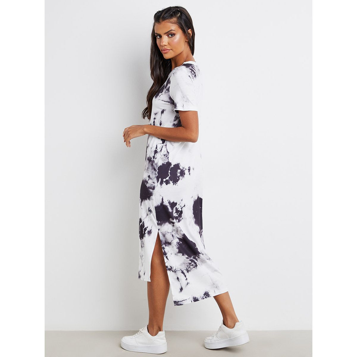 فستان ميدي مطبع من ستايلي-women-clothing-dresses-image-4