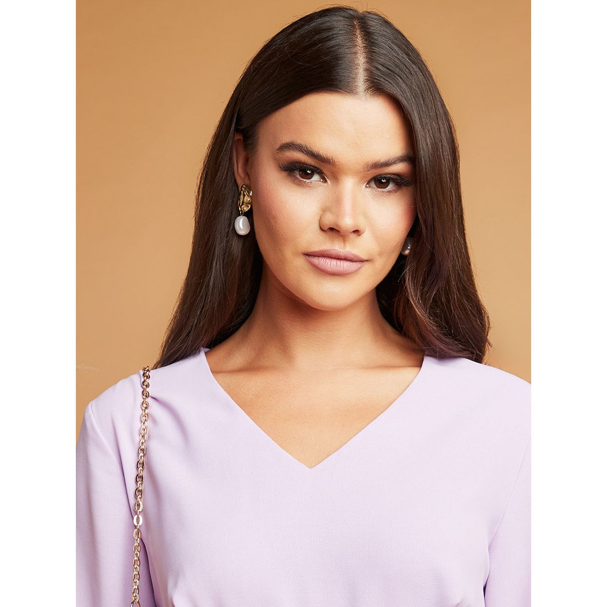 فستان ميدي بحافة واسعة من ستايلي-women-clothing-dresses-image-5