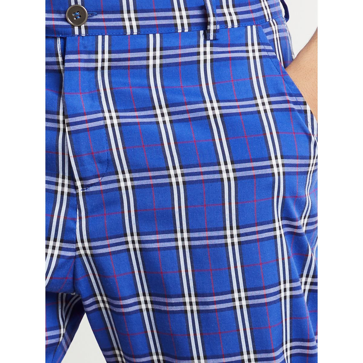 بنطال بطبعات مربعات-men-clothing-bottoms-trousersandchinos-trousers-image-3