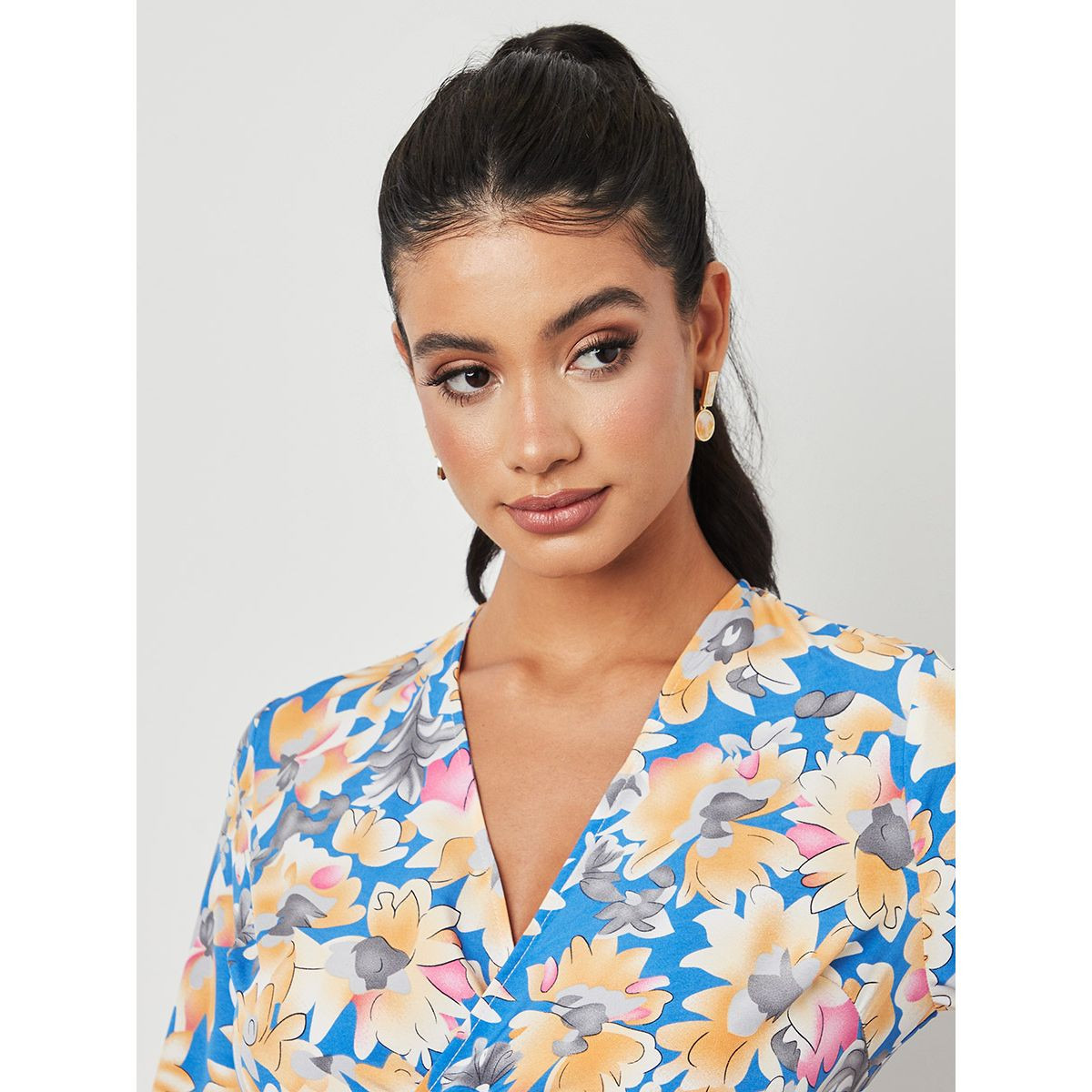 فستان ميدي بطبعات ازهار من ستايلي-women-clothing-dresses-image-3