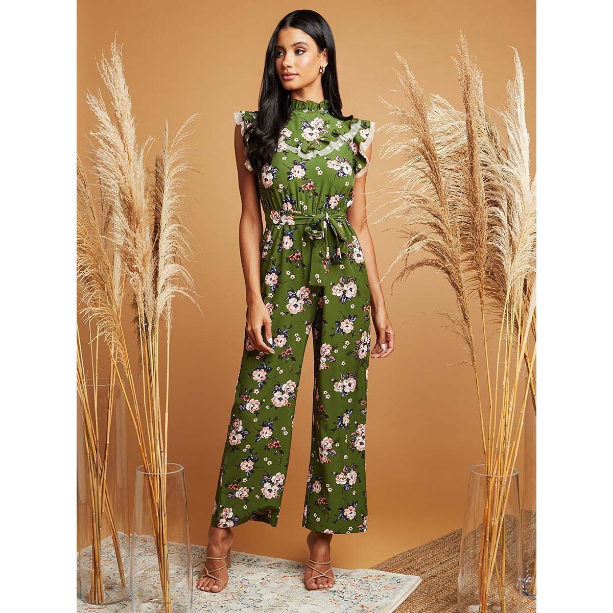 Floral jumpsuits online online