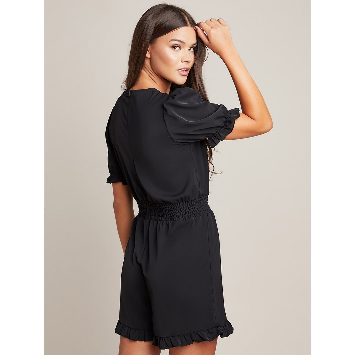 افرول قصير بتداخلات دانتيل من ستايلي-women-clothing-jumpsuits-image-4