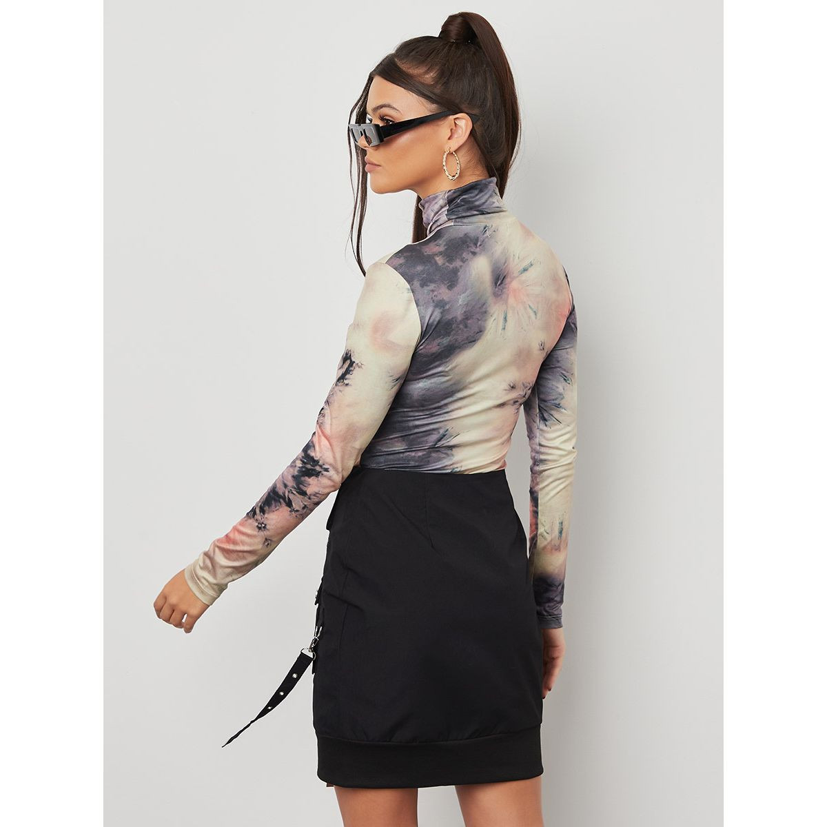 تنورة قصيرة بقصة ضيقة من ستايلي-women-clothing-bottoms-skirts-image-3