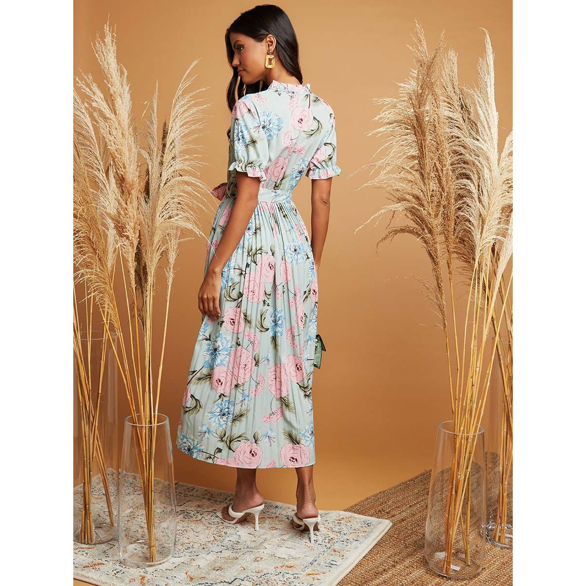 فستان بطبعات ازهار من ستايلي-women-clothing-dresses-image-3