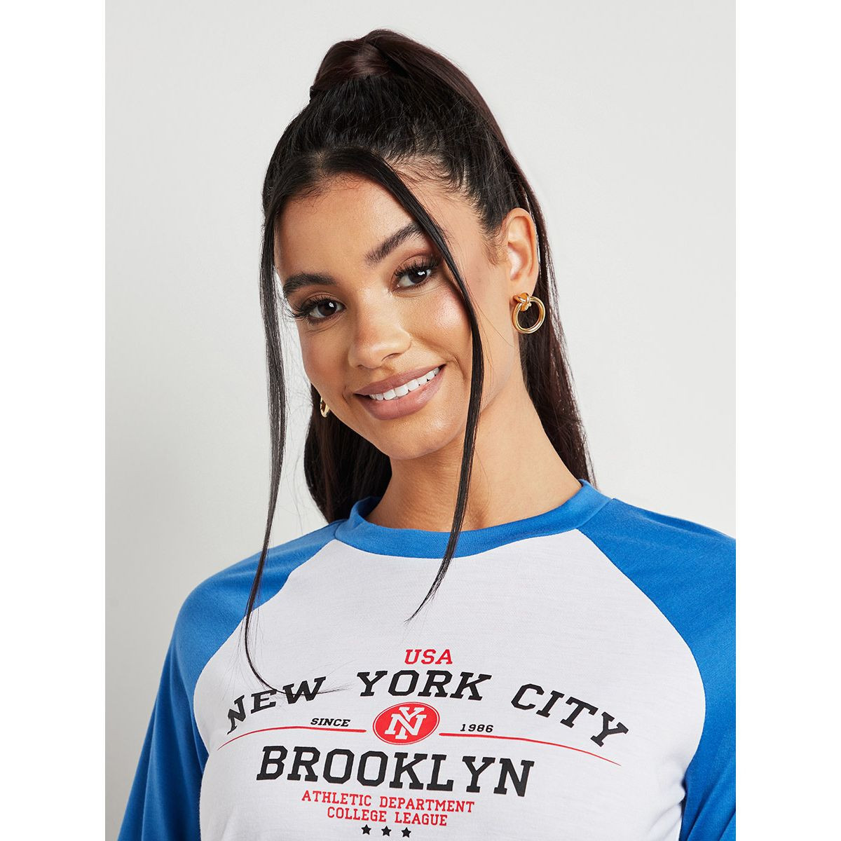 تيشيرت بطبعة كتابة من ستايلي-women-clothing-tshirts-image-4