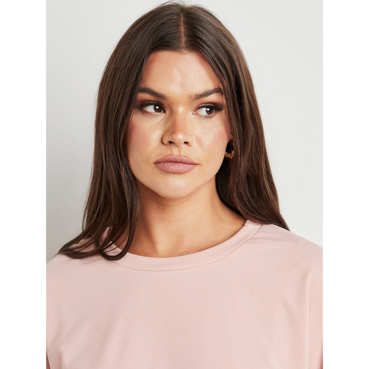طقم سويت شيرت مع شورت من ستايلي-women-clothing-tshirts-image-3