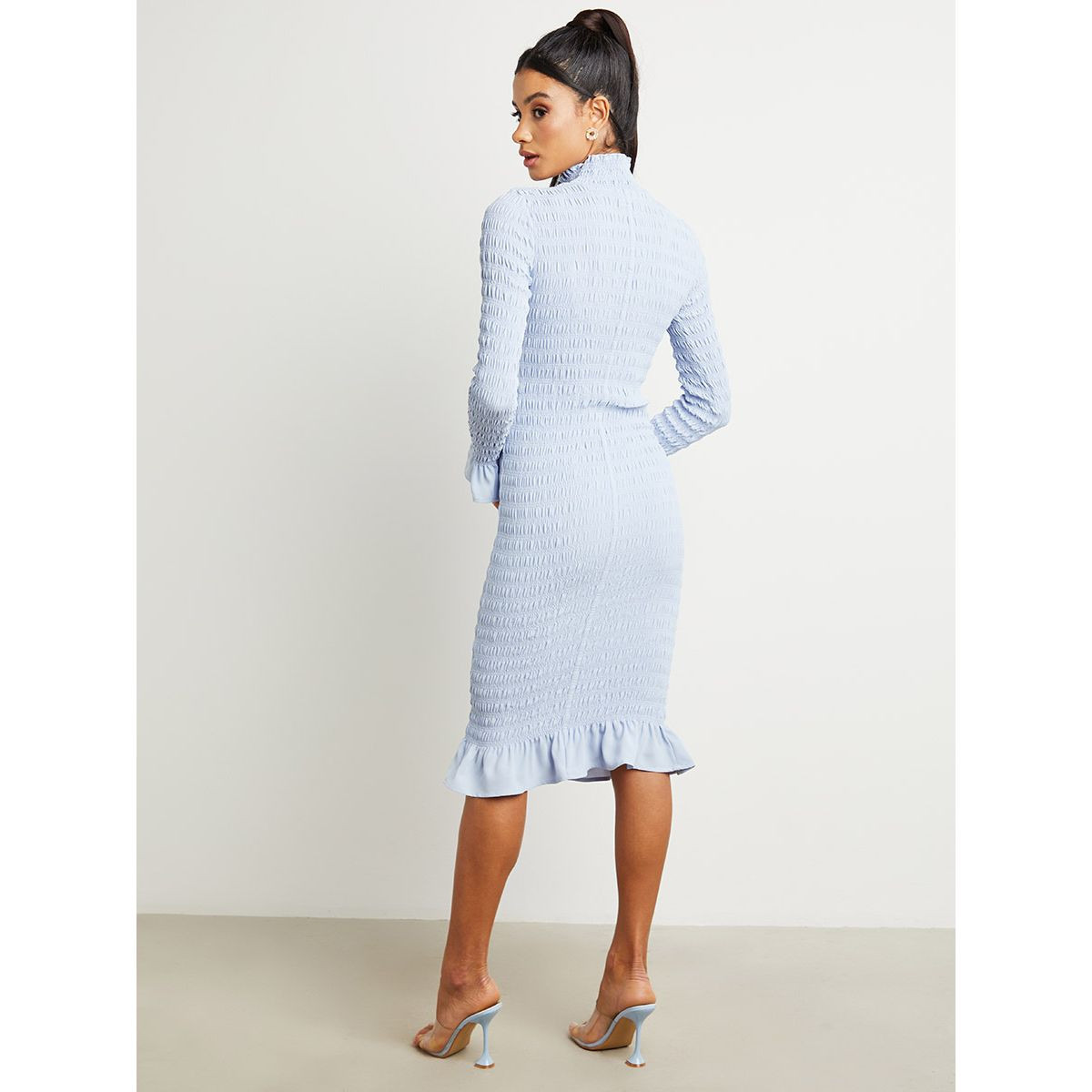 فستان بياقة عالية من ستايلي-women-clothing-dresses-image-5
