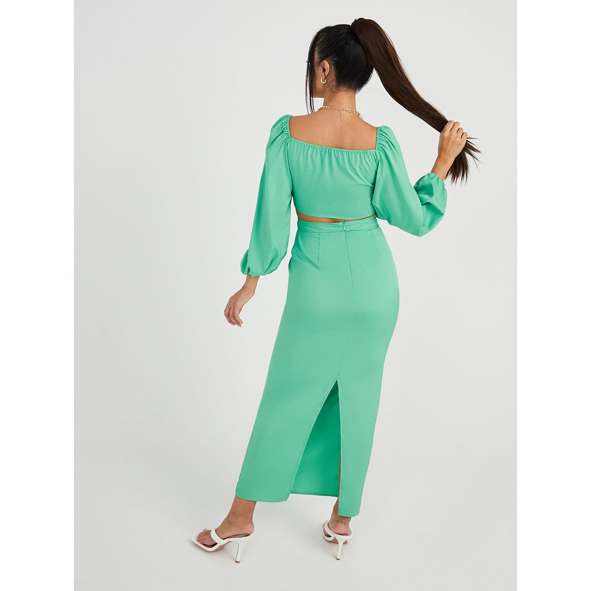 طقم من بلوزة قصيرة وتنورة بودي كون من ستايلي-women-clothing-bottoms-skirts-image-5
