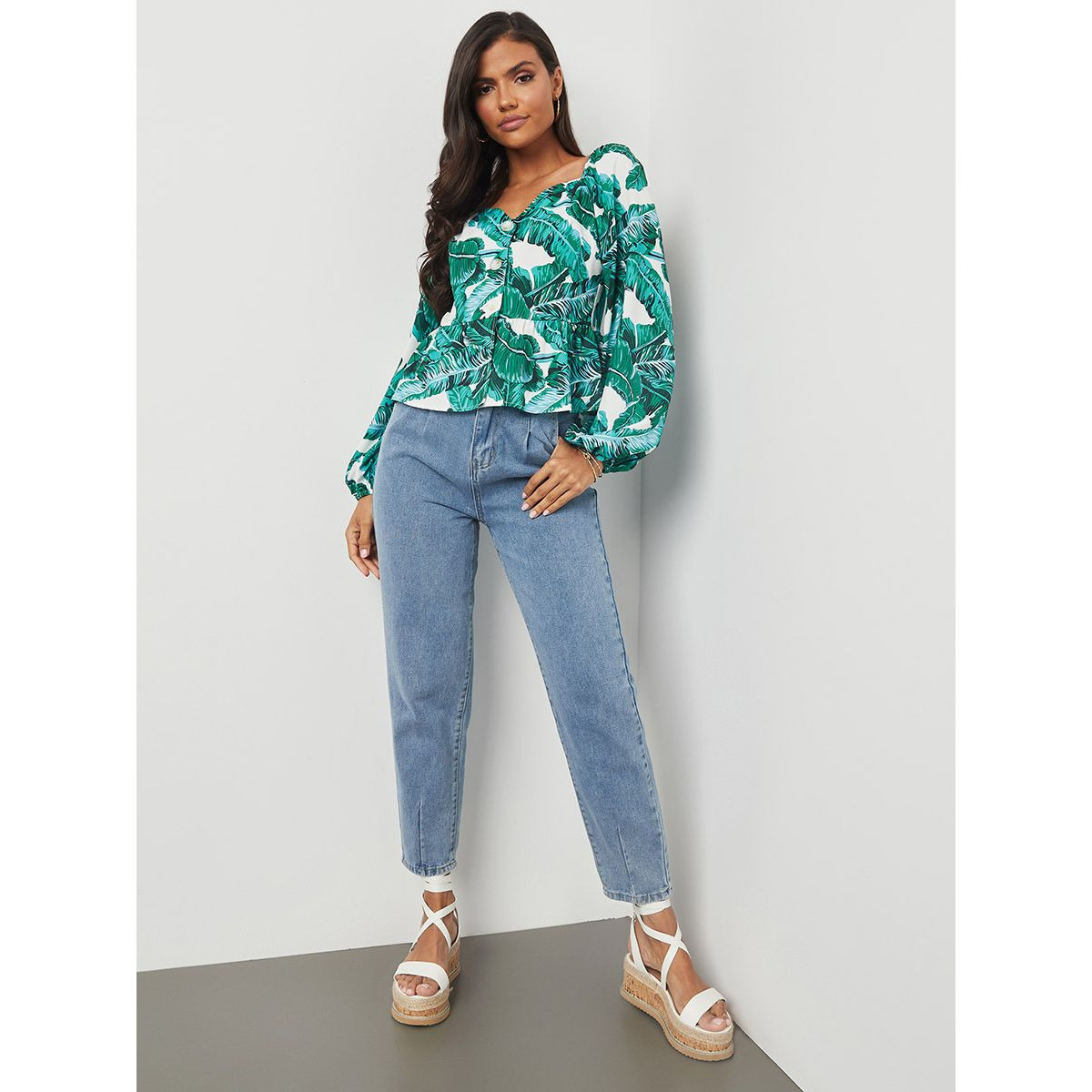 بلوزة بأكمام طويلة من ستايلي-women-clothing-shirtsandblouses-blouses-image-2