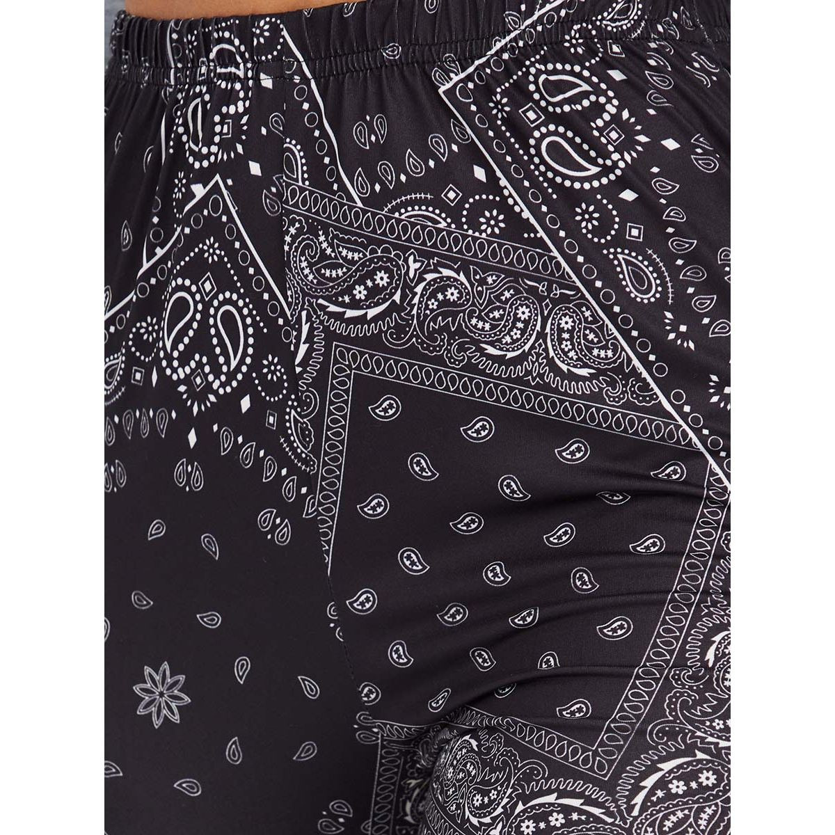 ليقنز مطبع بخصر مطاطي من ستايلي-women-clothing-bottoms-leggings-image-3