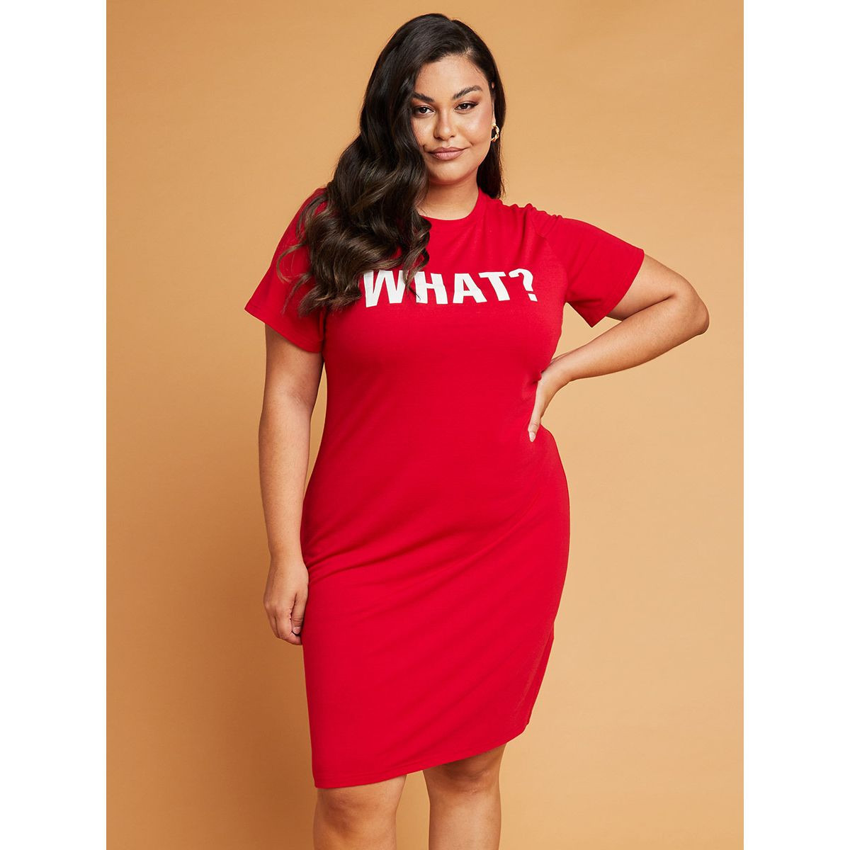 فستان بطبعة كتابة من ستايلي-women-clothing-dresses-image-1