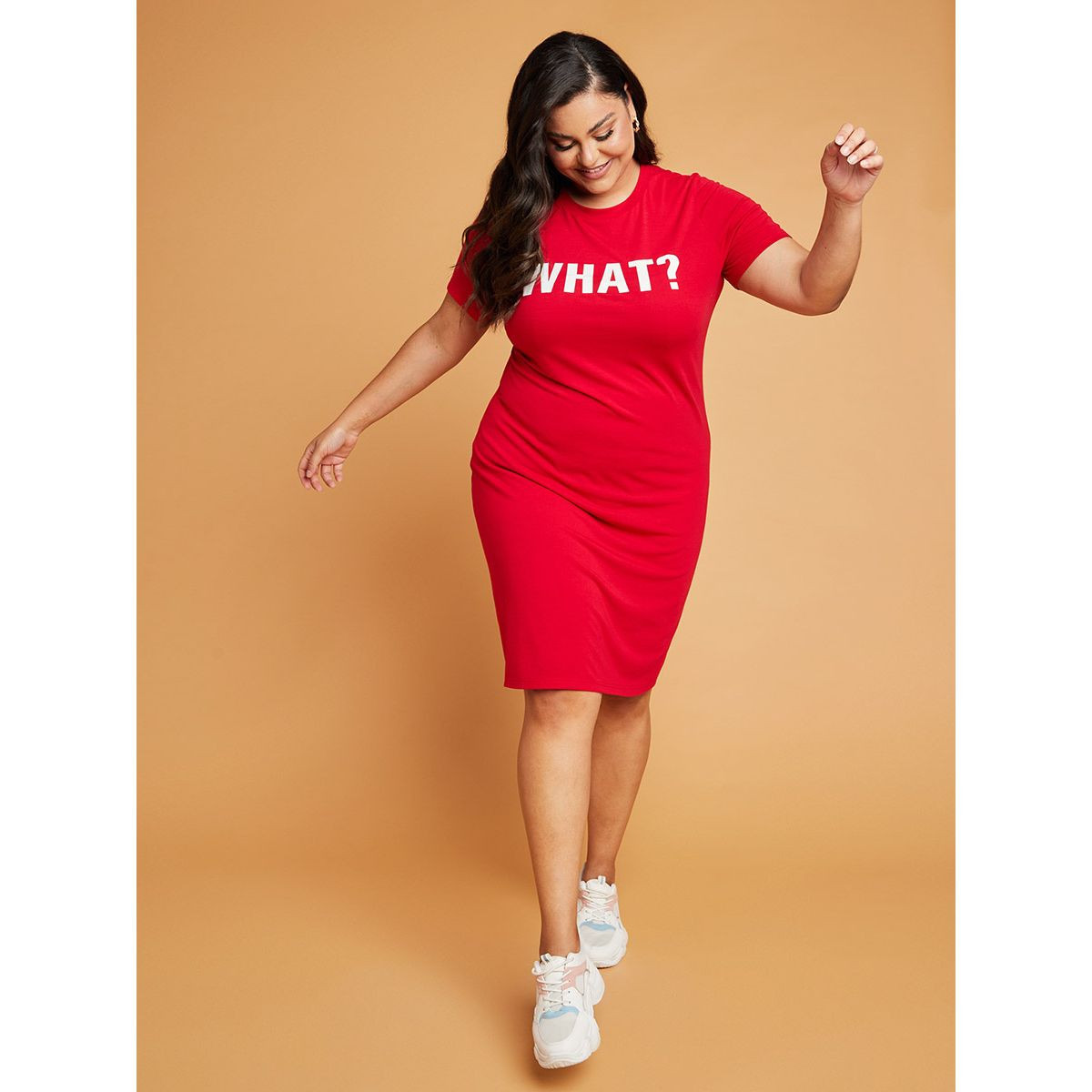 فستان بطبعة كتابة من ستايلي-women-clothing-dresses-image-2