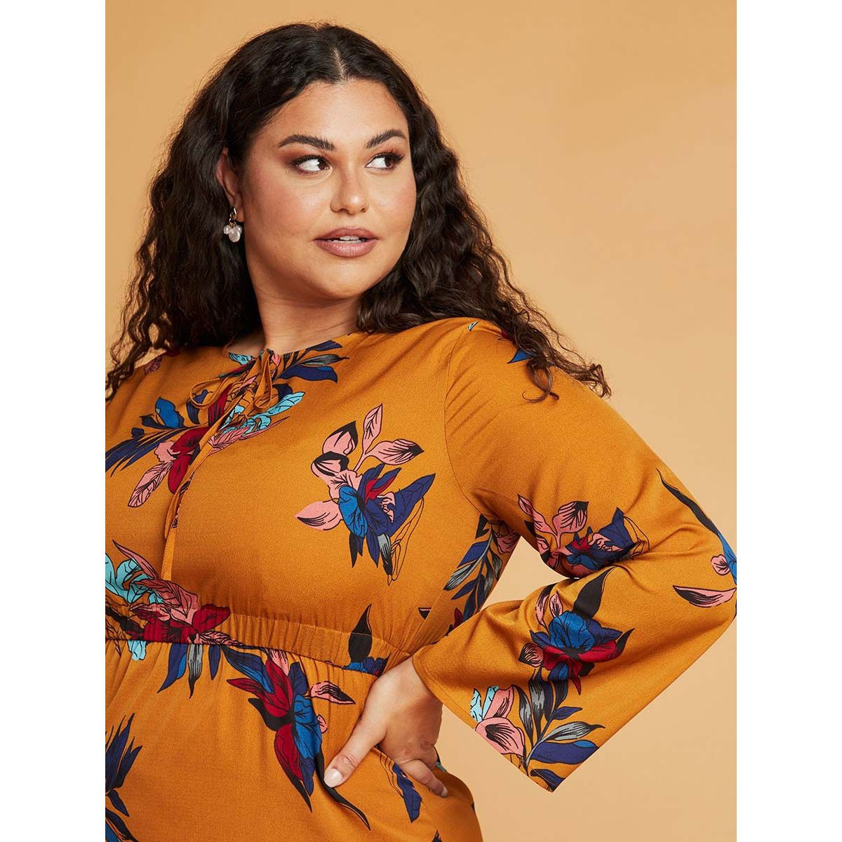 فستان طويل بطبعات ازهار-women-clothing-dresses-image-3
