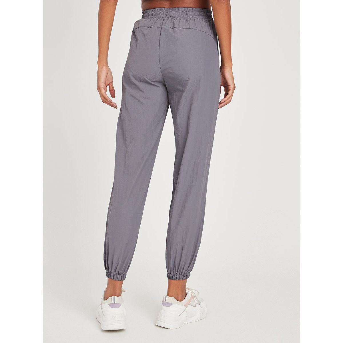 Styli Straight Leg Woven Jogger with Pocket Details-women-clothing-bottoms-joggers-image-4