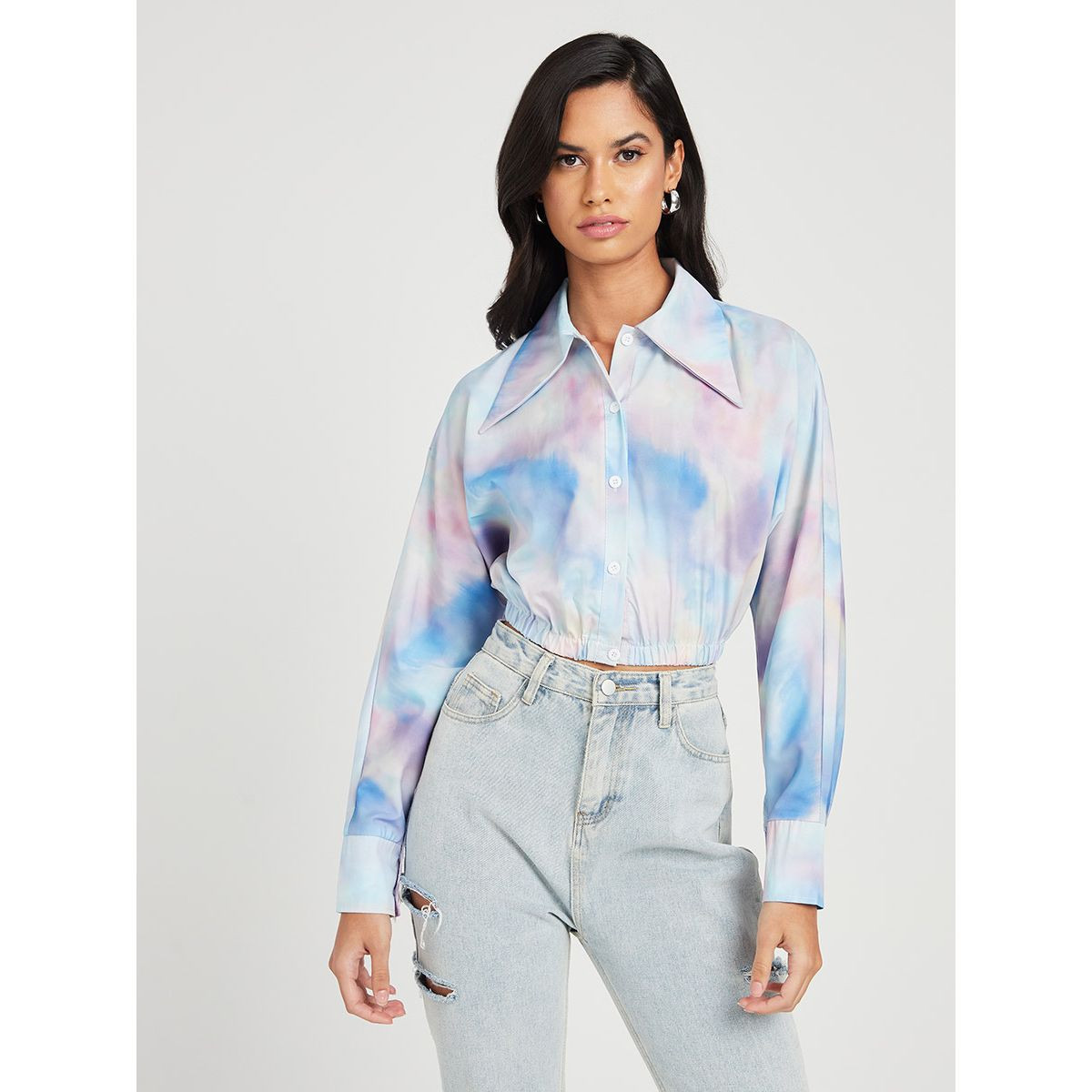 قميص باكمام طويلة من ستايلي-women-clothing-shirtsandblouses-blouses-image-1
