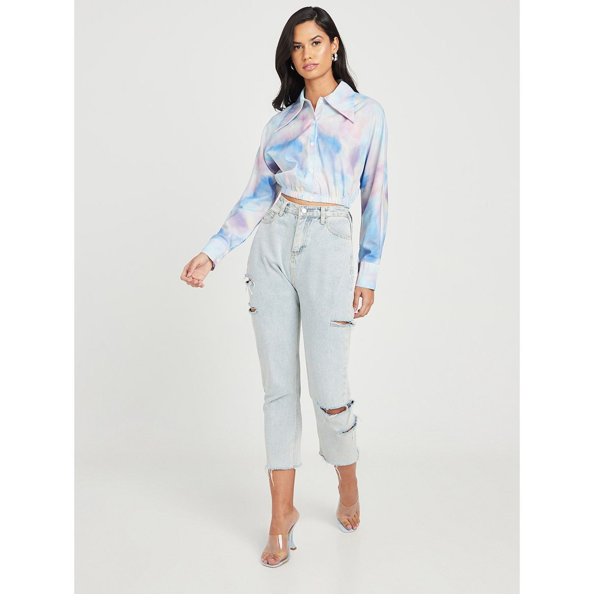 قميص باكمام طويلة من ستايلي-women-clothing-shirtsandblouses-blouses-image-2