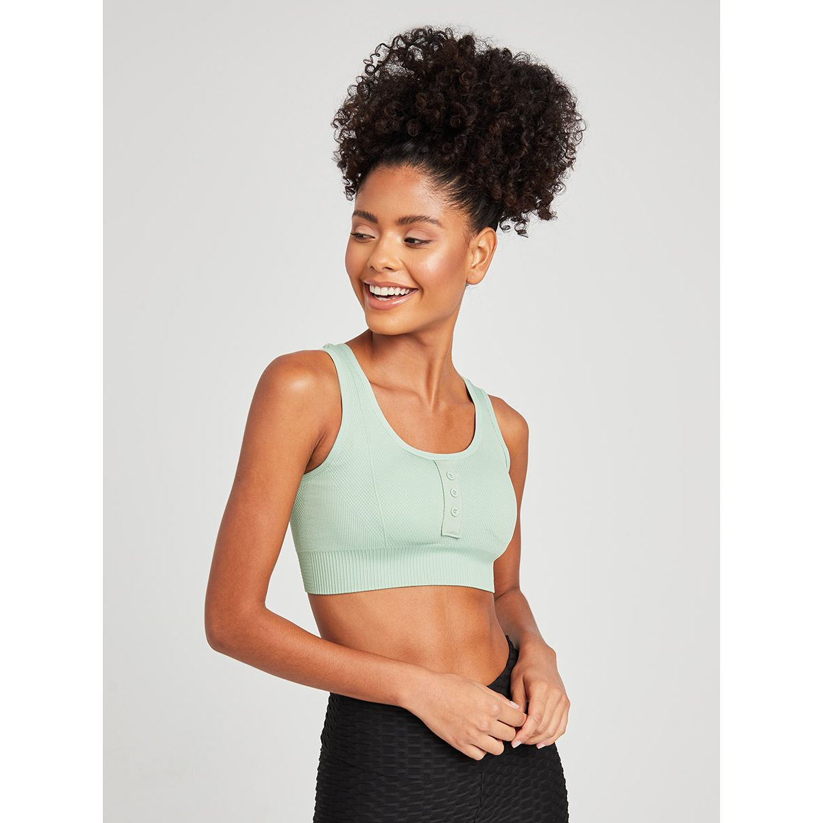 صدرية رياضية مضلعة من ستايلي-sports-women-clothing-sportsbras-image-1