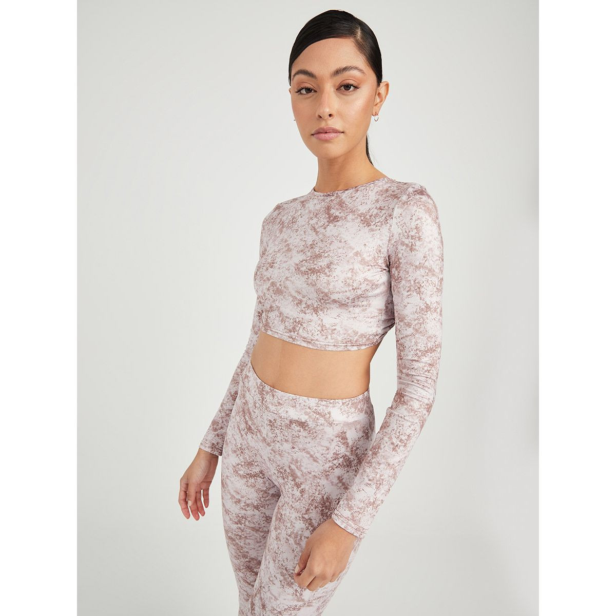 Styli Long Sleeves Snake Print Top and Activewear Leggings Set-sports-women-clothing-tshirtsandvests-image-3
