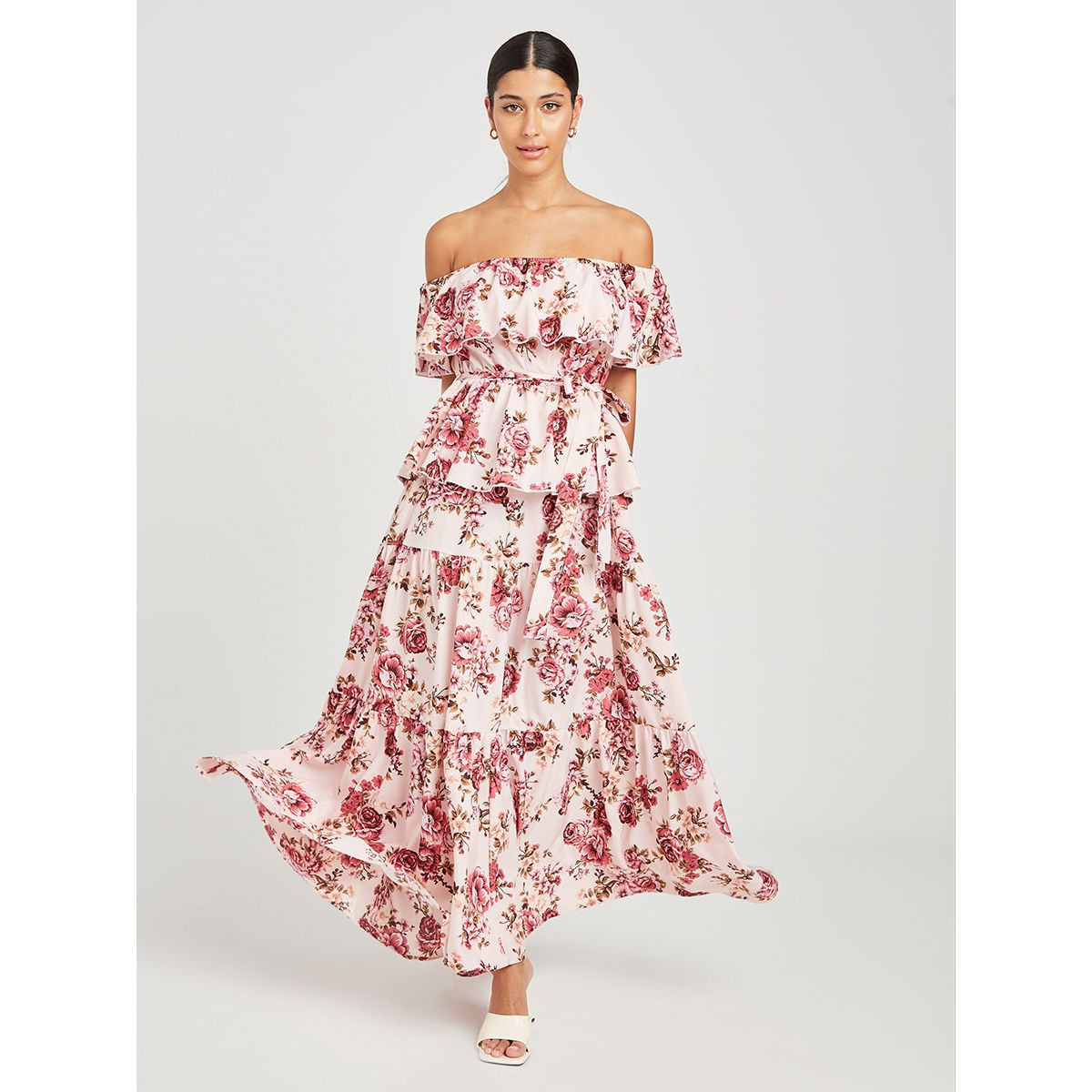 فستان طويل بأكتاف مكشوفة من ستايلي-women-clothing-dresses-image-5