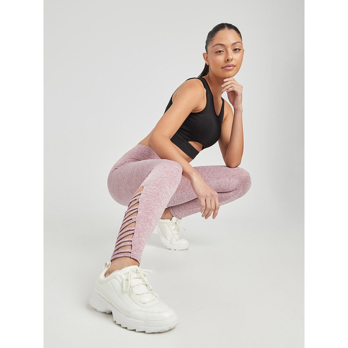 ليقنز بخصر مطاطي من ستايلي-women-clothing-bottoms-leggings-image-4